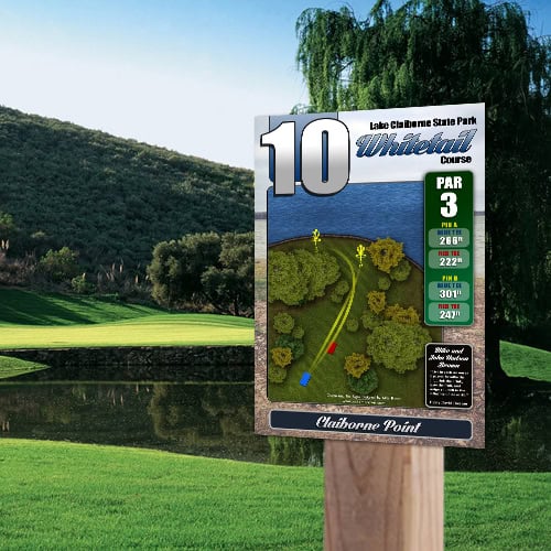 Lake Claiborne championship layout