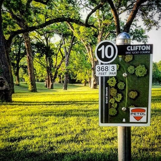 Clifton tee sign