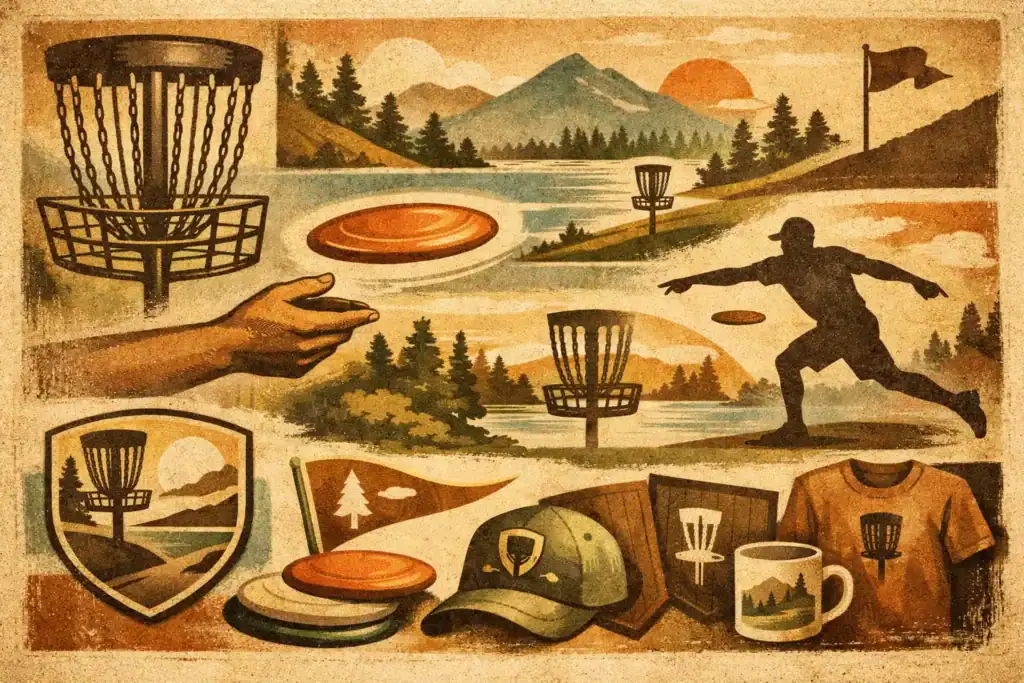 9 Disc Golf Course Branding Ideas
