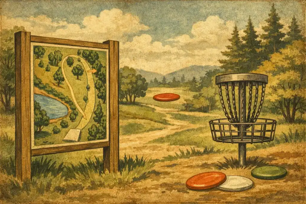 Disc Golf Hole Layout Signs That Work