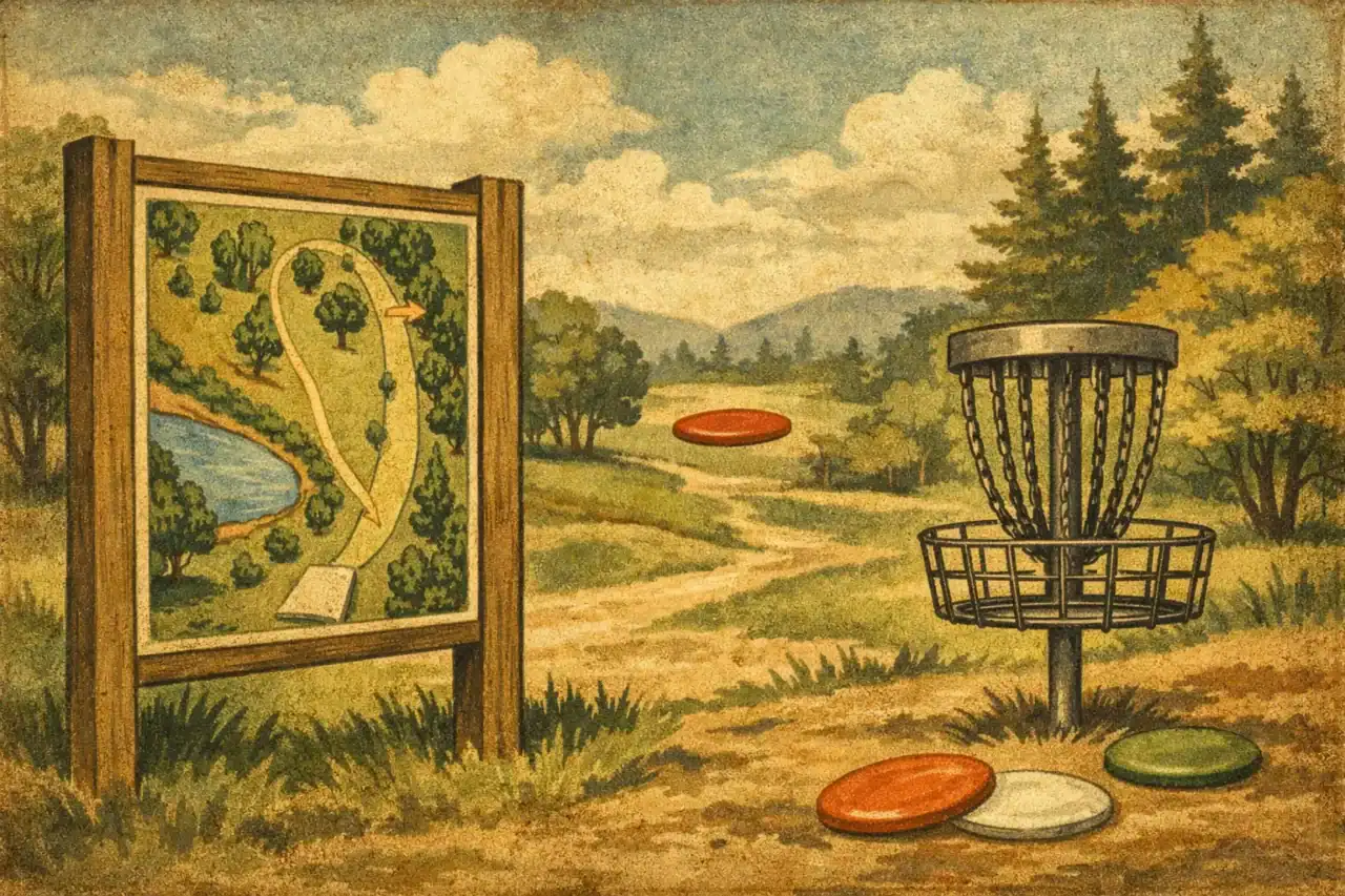 Disc Golf Hole Layout Signs That Work