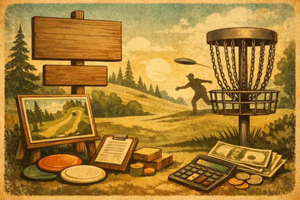 Disc Golf Sign Package Pricing Explained