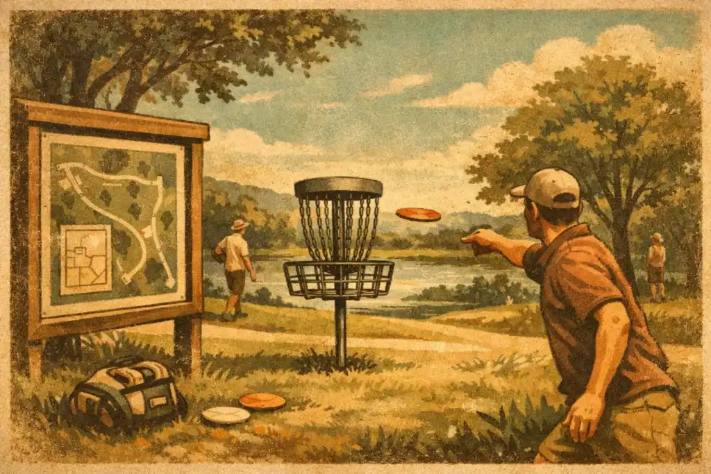 Municipal Park Disc Golf Signage That Works