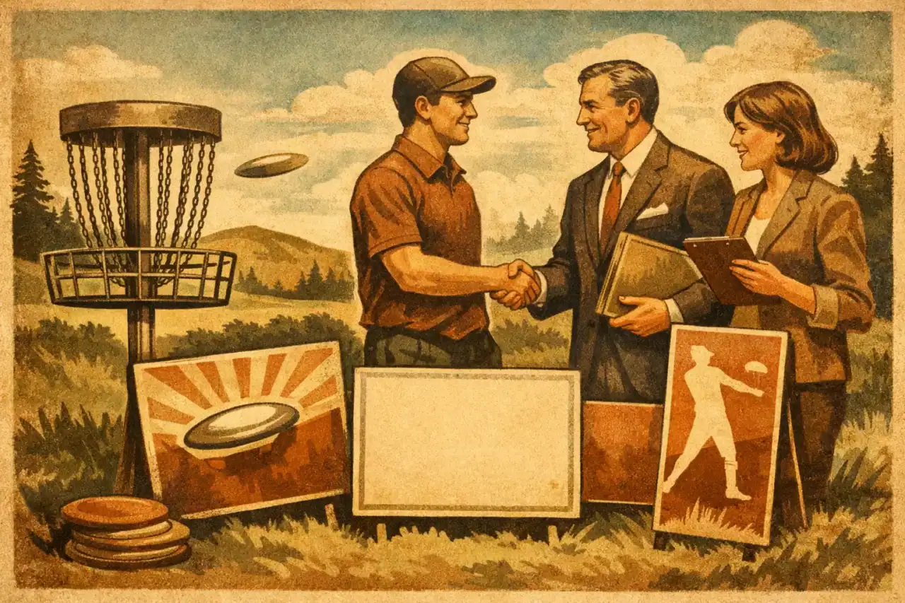 How to Create Disc Golf Sponsor Panels