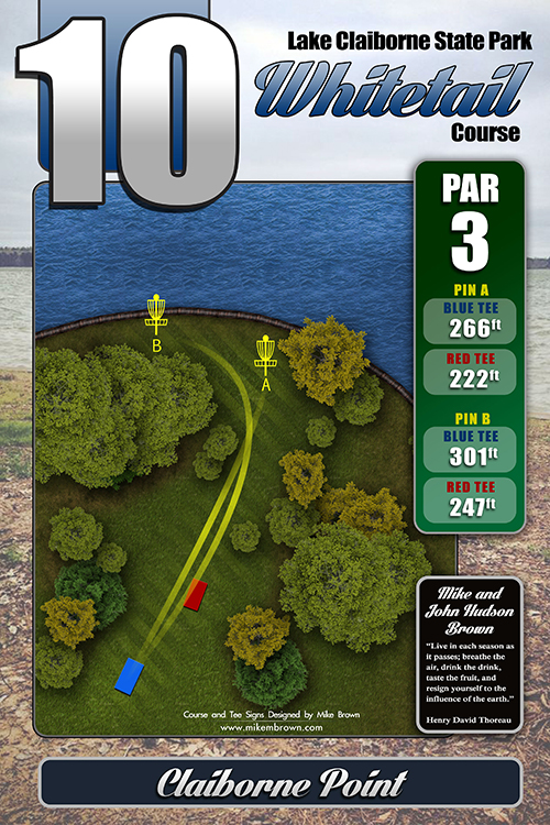 Lake Claiborne championship layout