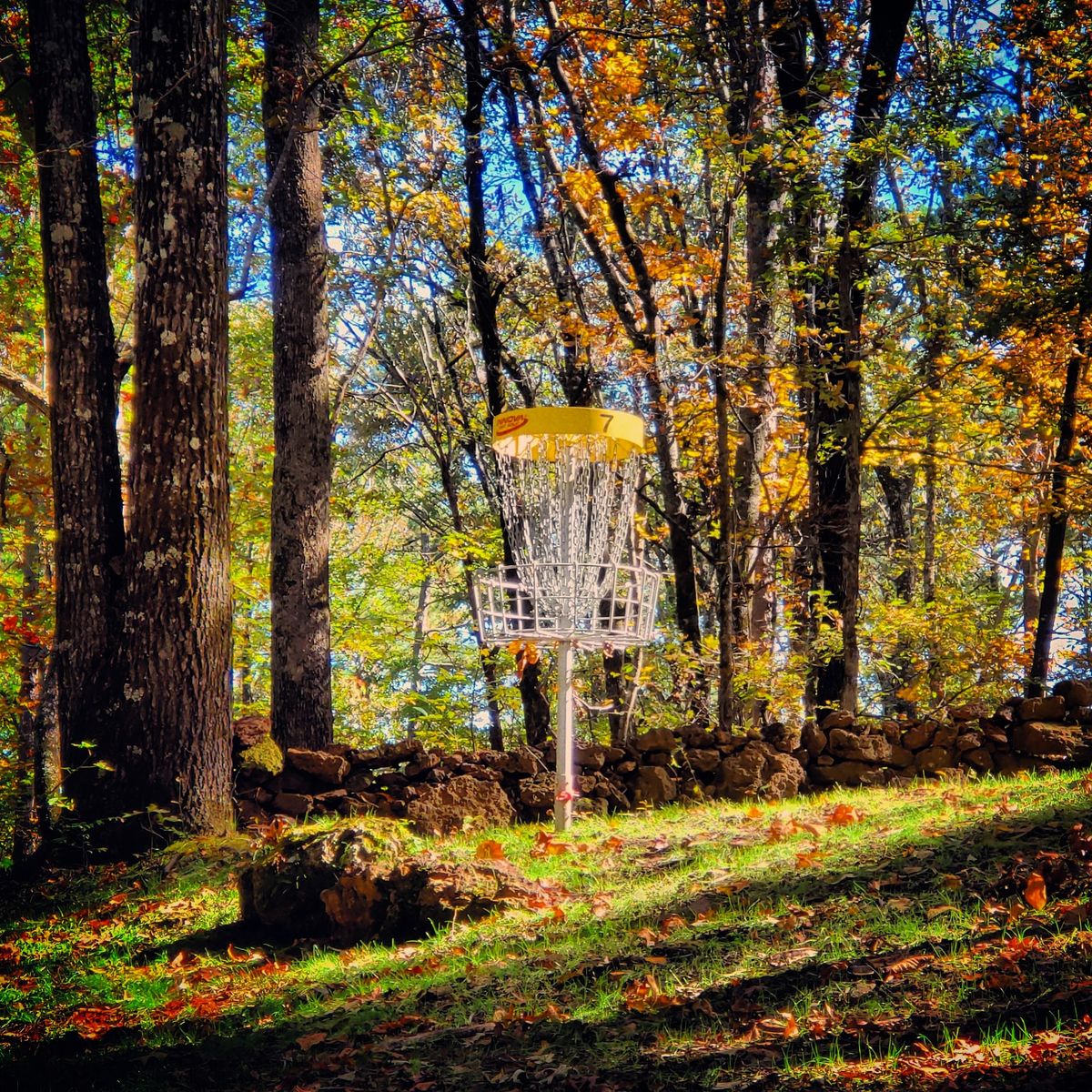 Dogwood disc golf course at Lake Claiborne State Park