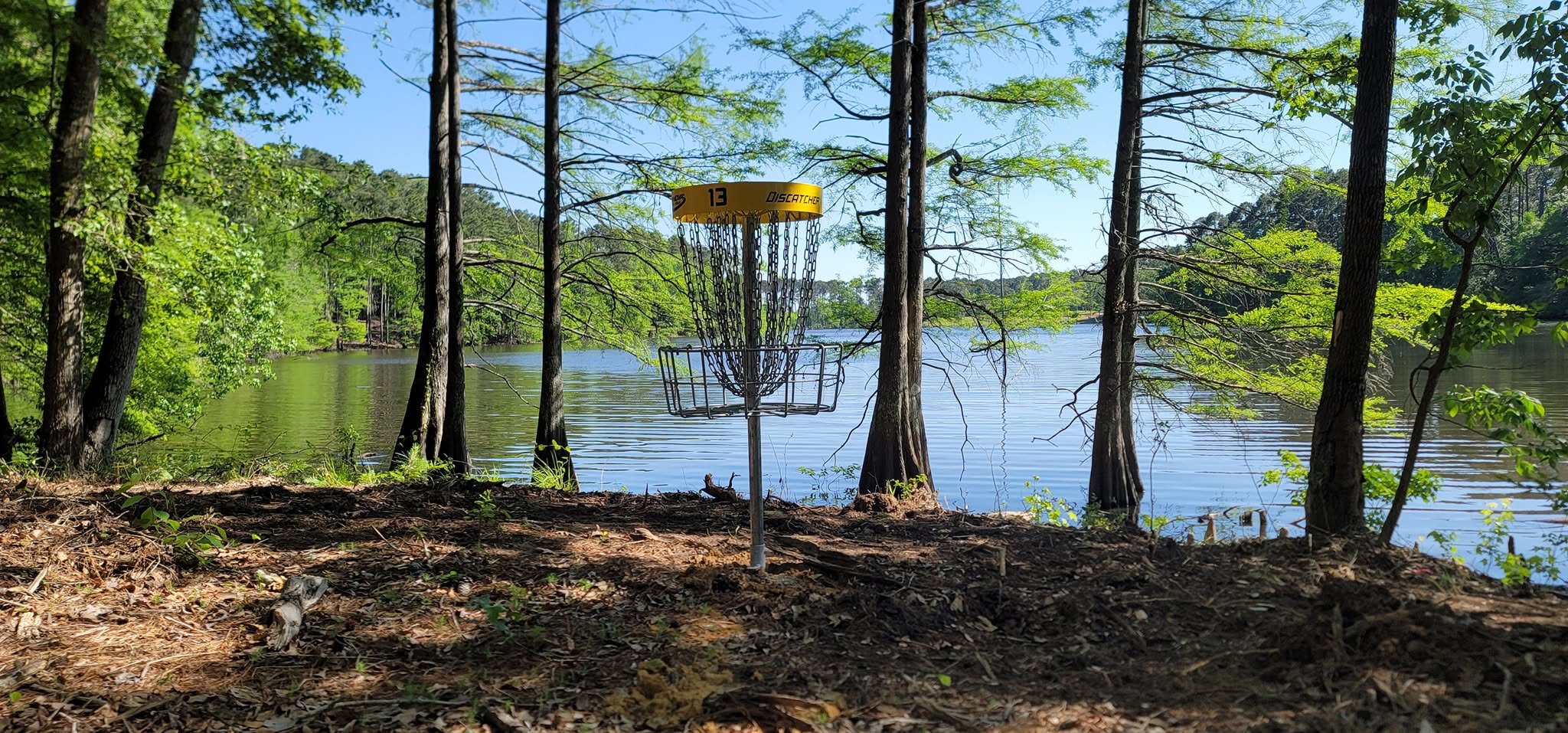 Lakeside disc golf course at North Toledo Bend State Park