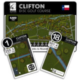 clifton disc golf signs